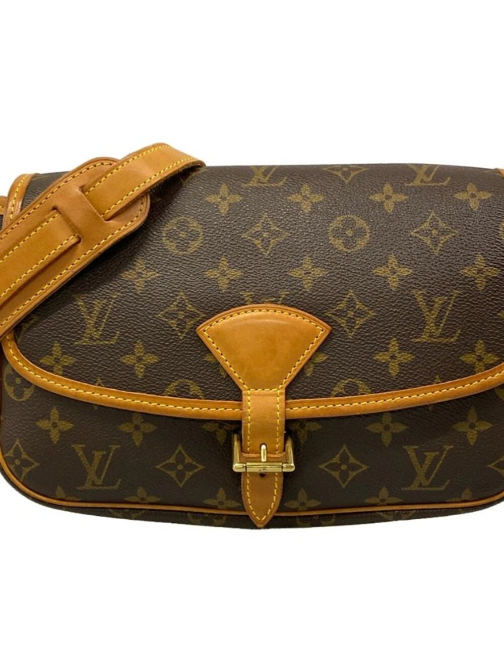 LOUIS VUITTON Sologne  Monogram SL0021 Shoulder Bag Monogram Canvas